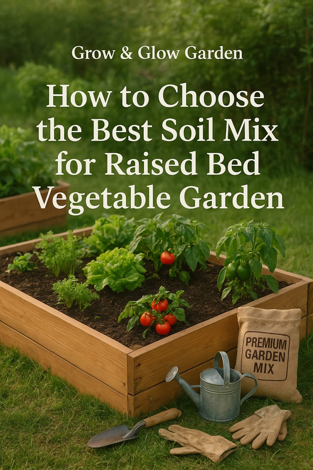 “How to Choose the Best Soil Mix for Raised Bed Vegetable Garden – Grow & Glow Garden”