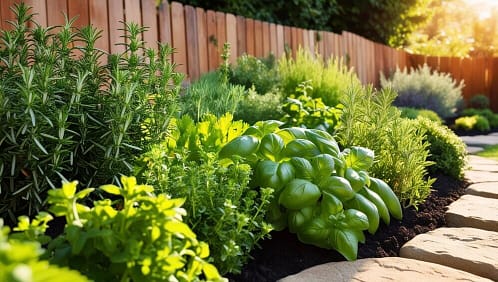 Outdoor Herbs Garden