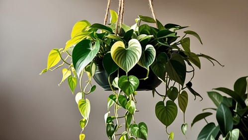 hanging pothos