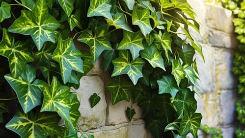 Ivy or hedera plant